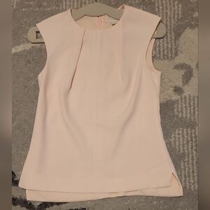 Ted baker pleated pink blouse top size 1 US 4